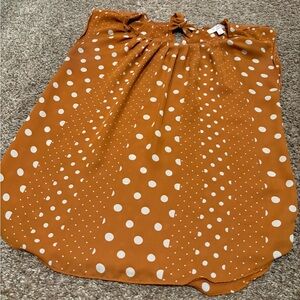 Lauren Conrad Blouse - Size Small - Polka Dot